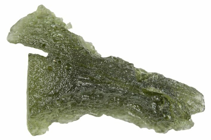 Green Moldavite Tektite ( g) - Czech Republic #359449